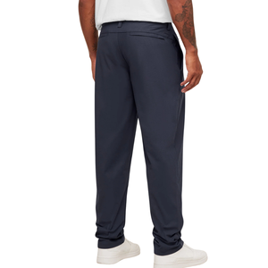 <b>Men</b> Heavy Blue Regular Fit Training Pants <b>Stretch</b> Performance Gym Workout Casual Sports Trousers Bottoms - Product Image 2
