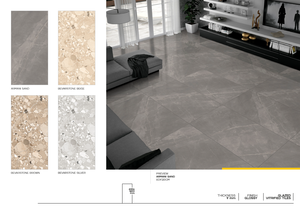 Losetas de Porcelana y Cerámica de Colección Global 600x1200, Más Vendidas, para Pisos de Hoteles, Diseño Moderno, 8mm de Grosor, Acabado Mate - Product Image 1