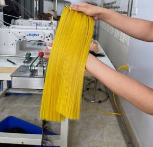 วิกผมคนแท้แบบไม่ผ่านกระบวนการผมถักทอพร้อมผ้าทอทออัจฉริยะ - Product Image 3