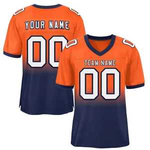 Jersey de Fútbol Americano para Adultos de Talla Grande con Diseño Personalizado por Sublimación, Ropa Deportiva para Exteriores, Precio Económico, Artículos en Oferta - Product Image 4