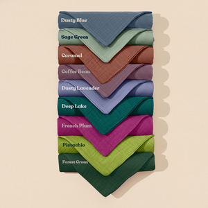 Breathable Cotton <b>Baby</b> Blanket Soft 95% Bamboo, 5% Spandex Cozy Newborn Bedding - Product Image 3