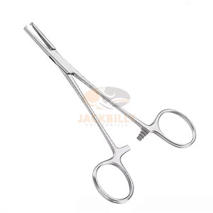 Pince Halsted pour artères 1x2 dents droites 12,5 cm (5 pouces) – Instruments chirurgicaux médicaux pour hémostase, chirurgie vasculaire et microchirurgie - Product Image 1