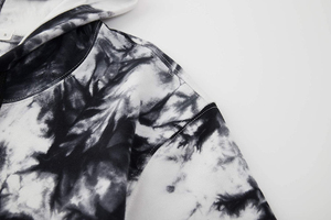 Sweat-shirts thermiques unisexes tie-dye personnalisés, à capuche, élégants, 100% coton, séchage rapide, vente en gros, tissu polaire doux, vêtements d'hiver en solde - Product Image 3