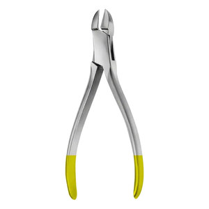 Coupe-fil en carbure de tungstène pour laboratoire dentaire, 140 mm TC + pince coupante de précision à poignée dentée, pour laboratoire dentaire orthodontique - Product Image 2