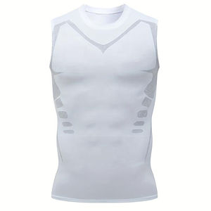 Camisetas Térmicas Personalizadas de Compresión para Hombre, Manga Larga, Cuello Alto Simulado, para Deportes de Invierno, Running, Ciclismo, Camiseta de Compresión Base para Hombre - Product Image 2