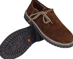 Zapatos Casuales de Oficina para Hombre, de Cuero Genuino, con Cordones, Cerrados, Ligeros, Cómodos, Color Marrón, Otoño Invierno, Forro Transpirable - Product Image 1