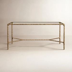 <b>Rustic</b> Live Edge Wood <b>Coffee</b> <b>Table</b> With Iron Hairpin Legs Modern Handmade Living Room Furniture - Product Image 2