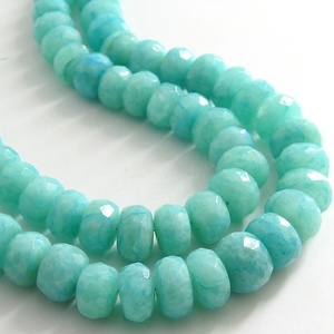 Cuentas Redondas Facetadas de Amazonita Verde Natural, Piedra Suelta para Fabricación de Joyería Artesanal, Novedades, 8 Pulgadas, 10 mm - Product Image 1