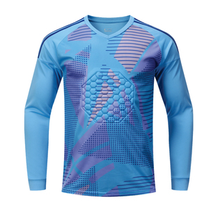 Uniforme de Portero de Fútbol para Adultos y Niños, Camiseta de Fútbol de Manga Larga, Conjunto de Uniforme de Entrenamiento para Juego - Product Image 1