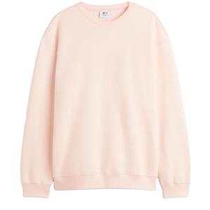 Sudadera de cuello redondo para hombre, personalizada OEM, de invierno, lisa, teñida, de poliéster/algodón, antipilling - Product Image 1