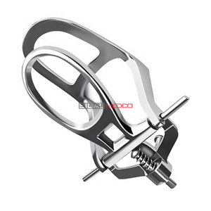 Articulador dental cromado manual para arco medio-bajo, instrumento protésico ajustable para laboratorio dental - Product Image 3