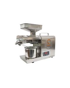 Mini Prensa de Aceite GOREK TECHNOLOGIES GT-8T, Tipo Tornillo de Acero Inoxidable, Control Digital, Extractor de Aceite de Soja de 4-8 kg/h - Product Image 2