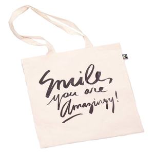 Sac en coton personnalisé de haute qualité, écologique, uni, à longue poignée, fourre-tout/personnalisé en coton - Product Image 4