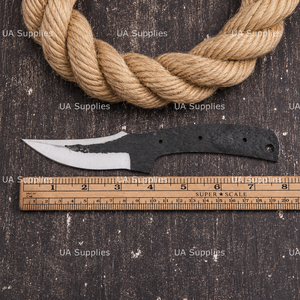 Lame de couteau de chasse et de bushcraft en acier à haute teneur en carbone 1095, ultra-affûtée, forgée à la main, qualité DIY, production directe usine OEM - Product Image 5