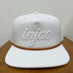 Casquettes Snapback en toile 5 panneaux personnalisées OEM, visière plate, non structurées, broderie 3D, réglables, faible MOQ, fabricant de couvre-chefs - Product Image 1