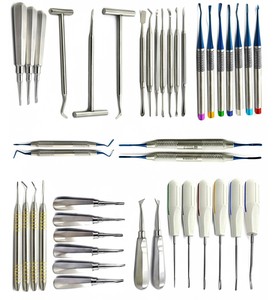 เครื่องมือถอนฟัน MEDSPO สำหรับการถอนฟันแบบ Luxating พร้อมปลายสำหรับรากฟันและอุปกรณ์ผ่าตัดฝังรากเทียม ได้รับมาตรฐาน CE - Product Image 1