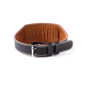 Wholesale Powerlifting Belts | 10mm Suede Leather Gym Belt | Single Prong <b>Back</b> <b>Support</b> Fitness Weightlifting OEM Supply - Product Image 5