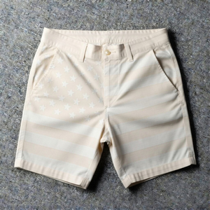 Shorts Bermuda d'été personnalisés pour hommes, couleur unie, respirants, longueur genou, décontractés, mode, vêtements de travail, shorts 3 points - Product Image 3