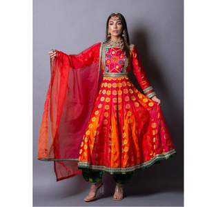 Nouvelle Arrivée 2026 – Robe Traditionnelle Afghane en Velours Élégante pour Femme, Broderie Main, Manches Longues Assorties, Robes Kuchi Afghanes - Product Image 2