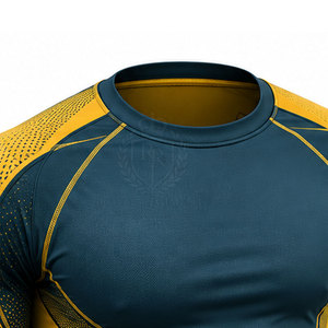 Compression <b>Shirts</b> Lightweight Sportswear <b>Stretch</b> Fit Training Top for <b>Men</b> Running Cycling Gym Exercise and Daily Workouts - Product Image 5