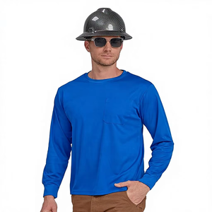 Trajes de Seguridad de Poliéster Ligero e Impermeable de Alta Visibilidad para Hombre, Camisa de Trabajo con Reflectores ANSI, Marca Mangoes Fashion - Product Image 1