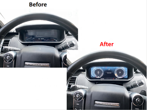 12.3 Inch LCD <b>Auto</b> Dashboard Instrument Digital Cluster for Range Rover Discovery 5 Linux Support CarPlay Huawei CarLife-XTRONS - Product Image 5