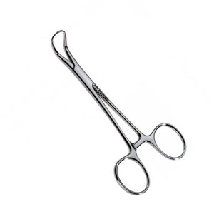 Pince à serviettes Backhaus en acier inoxydable de haute qualité, forceps chirurgical manuel avec conception droite et incurvée - Product Image 1