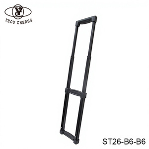 Asa de Carro de Equipaje de 3 Secciones de Plástico y Aluminio para Maletas Blandas al por Mayor - Product Image 1