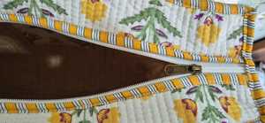 Bolso Tote de Algodón Acolchado con Cierre de Cremallera y Bordado Bohemio de Advik, Bolso de Compras Multiusos Ecológico para Mujer - Product Image 2