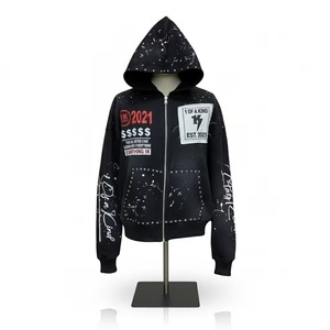 Sweat à capuche pour homme avec logo personnalisé, impression personnalisée, dernier design tendance, sweat à capuche de marque personnalisée, sweat à capuche décontracté pour homme SDL - Product Image 3
