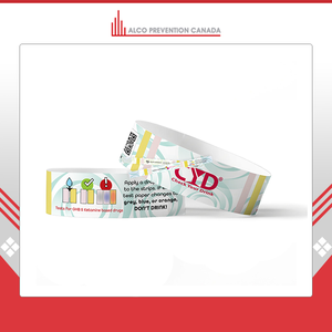 Best Quality International Certified Chemical Paper Made Drink Spiking Detection Test Wristbands from Canada Origin Supplier - Product Image 4