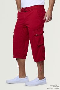 Wholesale High Quality Cotton Sports Jogger Baggy Shorts Custom High Street Multi Pockets Cargo Shorts Men - Product Image 4