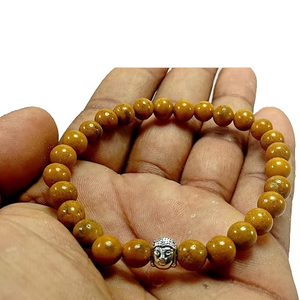 High Quality Yellow jasper <b>Beads</b> Buddha <b>Bracelet</b> Romantic Gift Fashion Charm Jewelry for <b>Men</b> Women Energy Meditation - Product Image 5