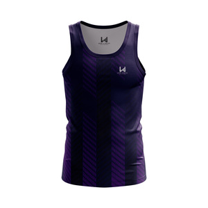 Débardeur de sport personnalisé pour homme – Qualité supérieure, écologique, séchage rapide, polyester respirant, tricoté, avec logo personnalisé - Product Image 5