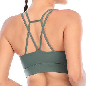 Soutien-gorge de sport personnalisé à la dernière mode, soutien-gorge de sport pour femmes, OEM, séchage rapide, bonne qualité, soutien-gorge de sport sans couture - Product Image 4
