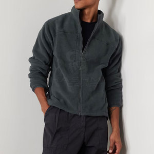 Wholesale Winter Garments For Men Comfortable And Long Lasting Fleece Jacket With Modern Design And Warm Material - Product Image 3