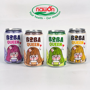 Bebida de Té de Burbujas en Lata de 330 ml, Producto Popular de Boba Queen, Sabor a Té con Leche y Café, Fabricante de Bebidas, OEM ODM en Vietnam, ISO - Product Image 6