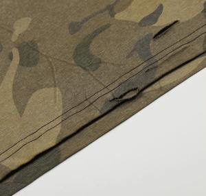 เสื้อยืดแขนยาวลายพรางผู้ชายคุณภาพสูงสั่งทำพิเศษขายดี ผ้าฝ้าย 100% ทรงโอเวอร์ไซส์ สตรีทแวร์ ระบายอากาศได้ดี ด้านหน้า - Product Image 5