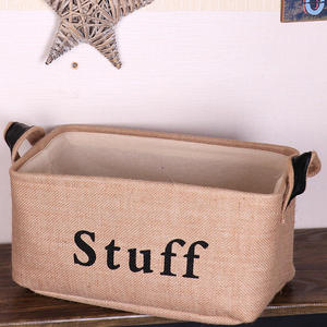 Sac de rangement en jute avec lamination intérieure pour une résistance à l'eau et une durabilité accrues - Product Image 4