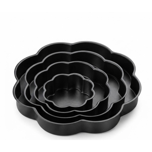 Moule à gâteau en aluminium, profond et rond, avec côtés droits, ustensiles de pâtisserie professionnels pour les fournitures de boulangerie en gros à bas prix - Product Image 5