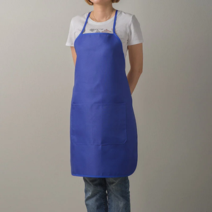 Delantal de Cocina Jaya Mata JM789 de Algodón con Doble Bolsillo, Delantal de Cocina Ligero para Chef, para el Hogar, Restaurante, Cafetería, Barbacoa - Product Image 2