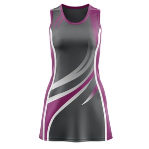 Vestido Deportivo sin Mangas para Mujer, Sublimado, Transpirable, de Poliéster, para Netball, con Diseño de Logotipo Personalizado, para Adultas - Product Image 3