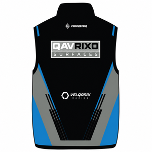 High Quality Pit Crew Sleeveless Puffer <b>Vest</b> Sublimated Embroidery Lightweight Casual OEM ODM Waterproof - Product Image 6