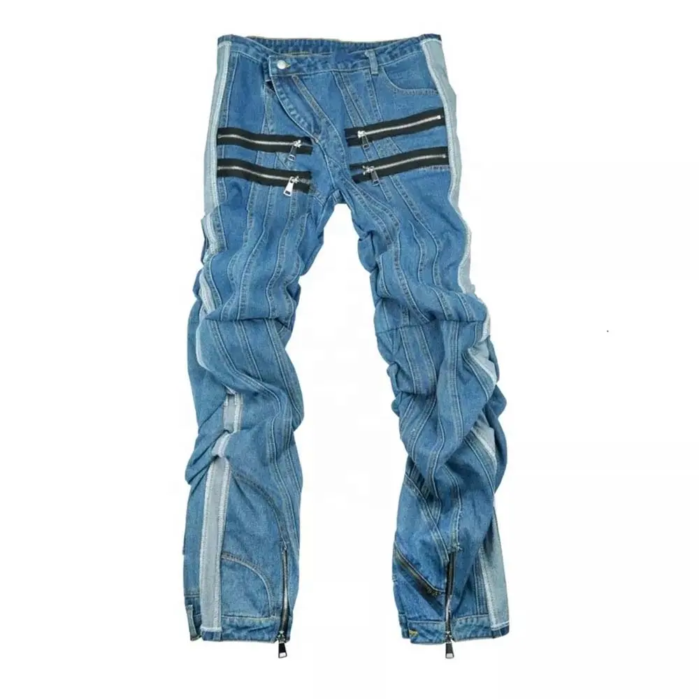 Конкурентная цена, оптовая продажа, модные мужские джинсы, модные классические джинсовые брюки, джинсы, оригинальные мужские джинсы
