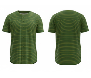เสื้อเบสบอลแบบกำหนดเอง OEM – ผู้ผลิตชุดกีฬาแบบซับลิเมชั่นเต็มรูปแบบ พร้อมโลโก้และหมายเลขแบบกำหนดเอง |   ฐานผ้าโพลีเอสเตอร์ที่ระบายอากาศได้ดี - Product Image 6
