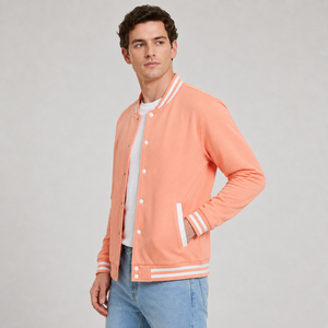 Premium varsity outerwear delivering soft inner comfort and durable fashionable construction for stylish urban daily outfit wear - Product Image 3