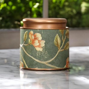 Colorful Floral Design Metal Container Set With Lid Great Choice For Festive Gifting Like Diwali And Eid And Hamper Purpose - Product Image 2