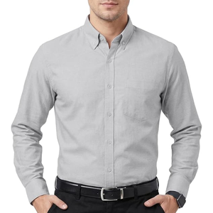 <b>Men</b>’s 100% Cotton Oxford Button Down Shirt, Long Sleeve <b>Dress</b> Shirt for Business Casual Office Work and Everyday Wear - Product Image 3