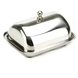 Boîte à beurre en acier inoxydable avec couvercle, pour la cuisine, la salle à manger, le petit-déjeuner - Product Image 4
