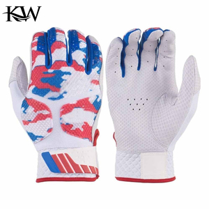 ถุงมือเบสบอลหนังแท้คุณภาพดีที่สุด ผลิตในปากีสถาน ออกแบบตามสั่ง (OEM) ระบายอากาศได้ดี พร้อมโลโก้สั่งทำพิเศษ ขายส่ง - Product Image 1